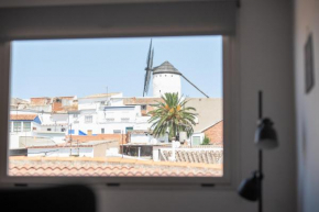 Ático céntrico con vistas a Los Molinos